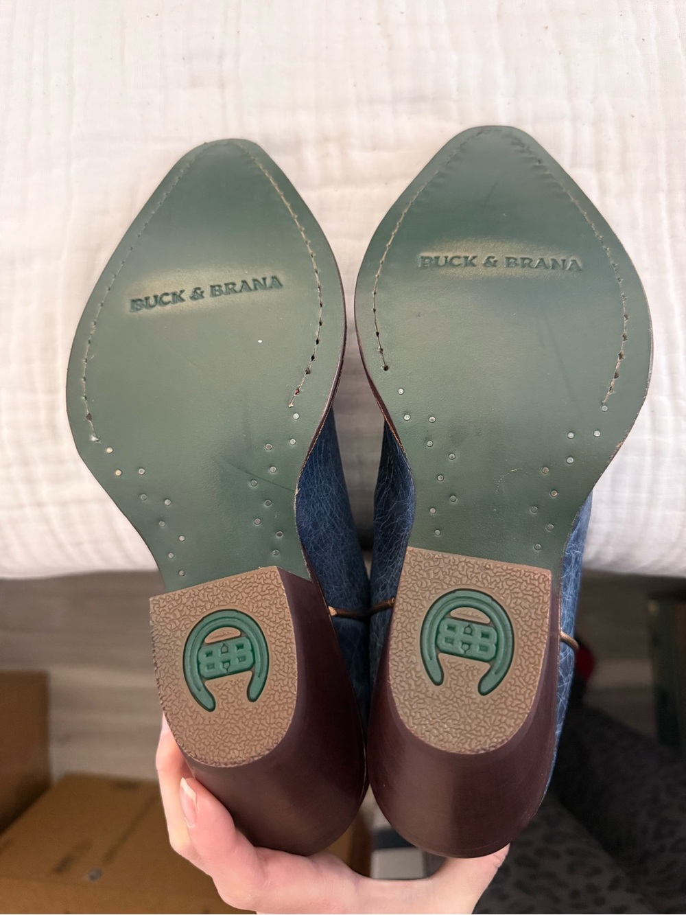 NWT Buck & Brana Tessa Cowboy Boots Size 8.5 - Picture 5 of 13